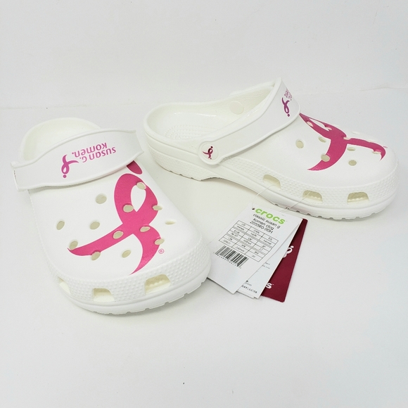 susan g komen crocs